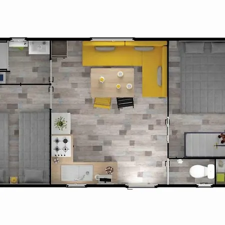 Kamp alanı Paradis Le Rocher De La Granelle *